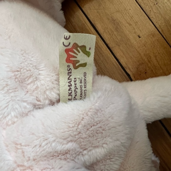 Folkmanis pink piglet hand puppet plush - Picture 4 of 6